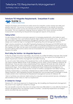 Teledyne TSS Requirements Management